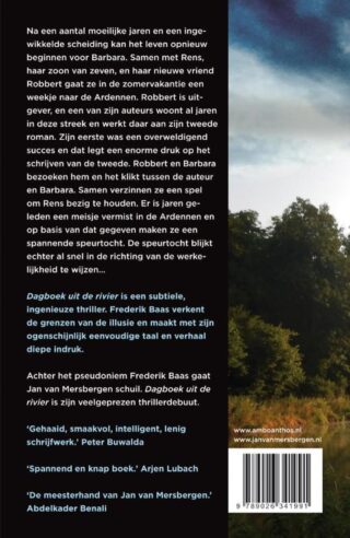 Dagboek uit de rivier - achterkant