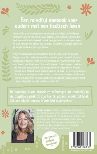 Mindful opvoeden in een druk bestaan - achterkant