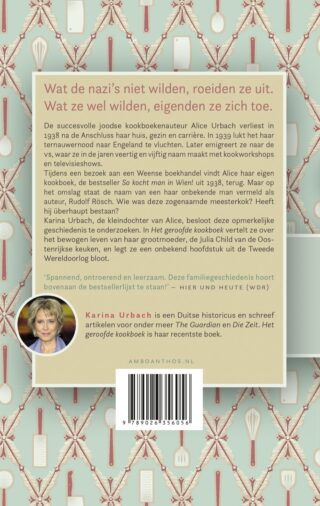 Het geroofde kookboek - achterkant