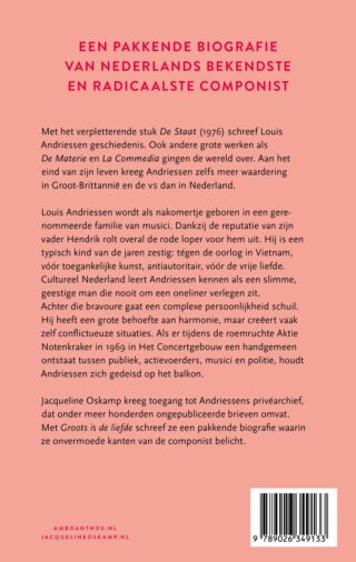 Groots is de liefde - achterkant
