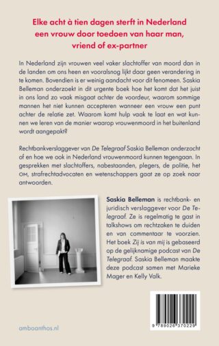 Zij is van mij - achterkant