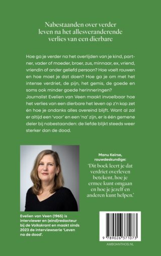 Die ene die er niet meer is - achterkant