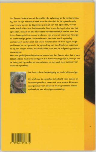 Einde van de opvoeding - achterkant