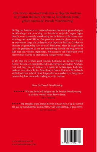 De slag om Arnhem - achterkant