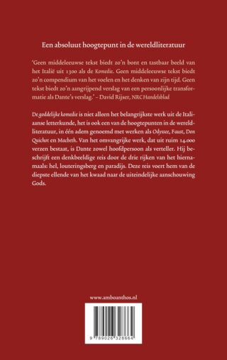 De goddelijke komedie - achterkant