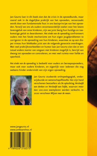 Het einde van de opvoeding - achterkant