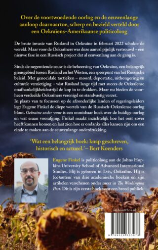 Oekraïne onder vuur - achterkant