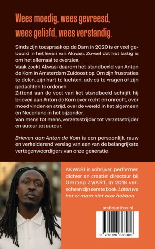 Brieven aan Anton de Kom - achterkant