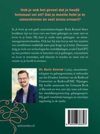 Je brein op orde - achterkant