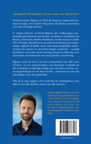 Wat ik je nog zeggen wil - achterkant
