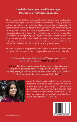 In haar voetsporen - achterkant