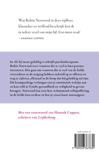 Als hij maar gelukkig is - achterkant
