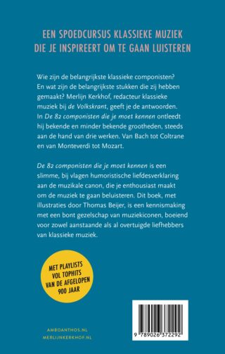 De 82 componisten die je moet kennen - achterkant