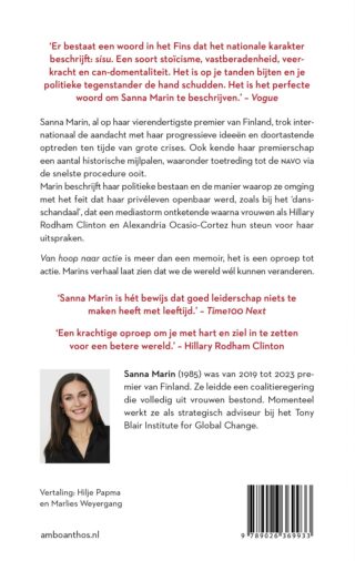 Van hoop naar actie - achterkant