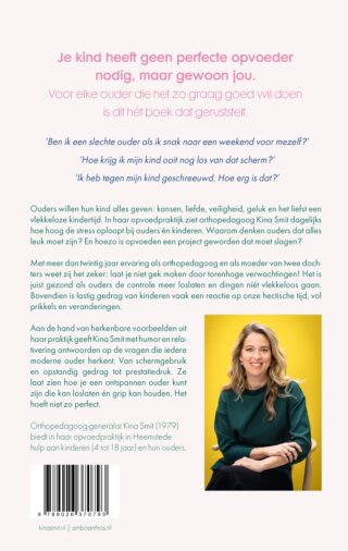 Opvoeden, het hoeft niet zo perfect - achterkant