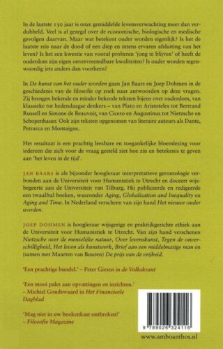 De kunst van het ouder worden - achterkant