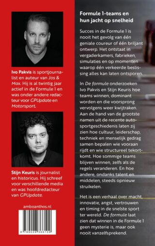 De formule - achterkant