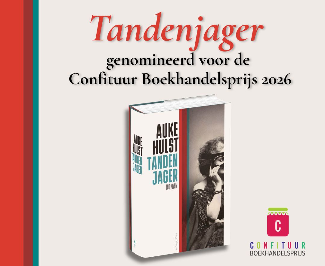 Tandenjager van Auke Hulst genomineerd voor de Confituur Boekhandelsprijs