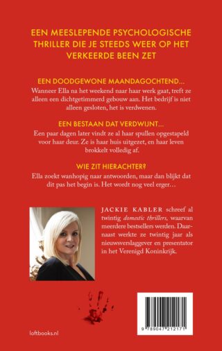 De wraakactie - achterkant