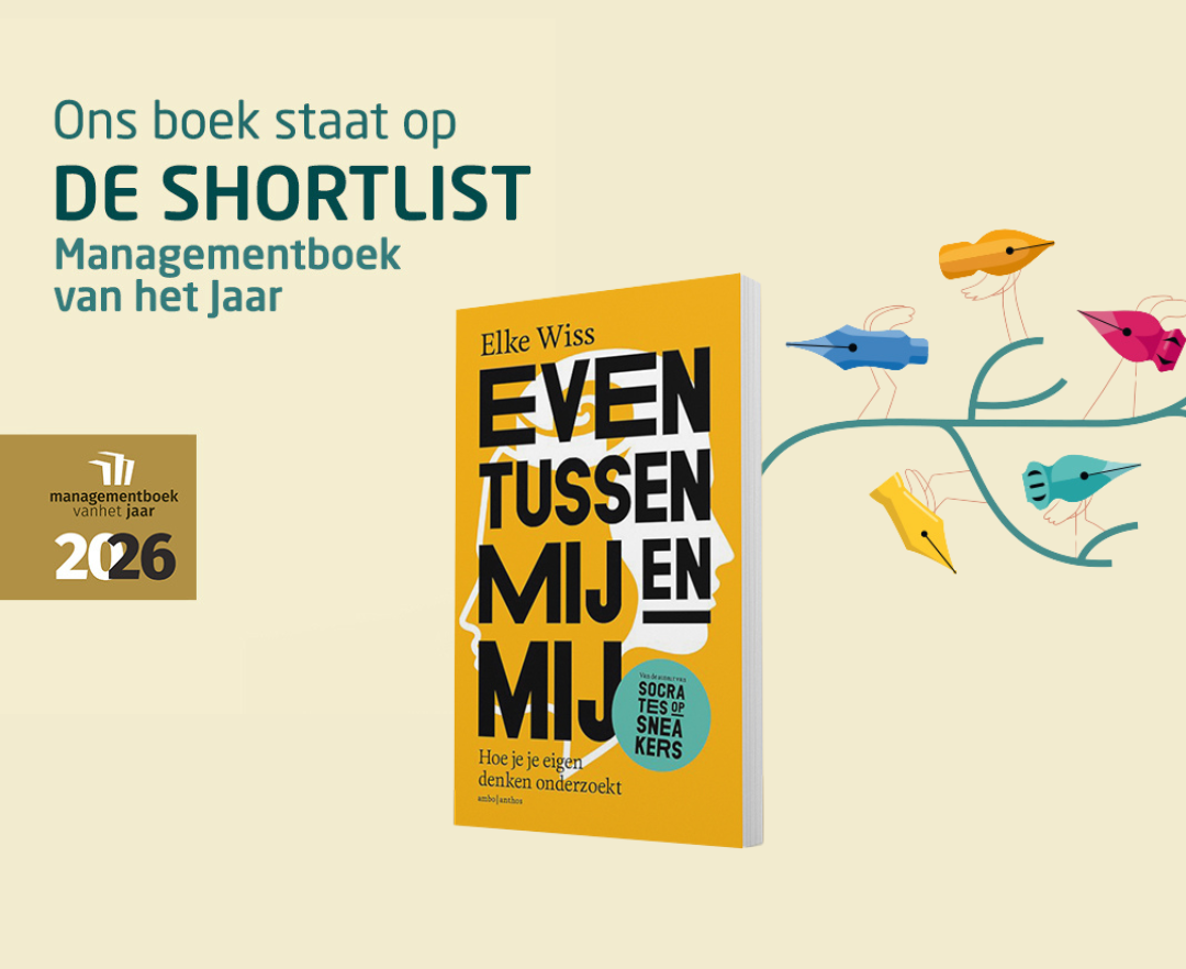 Even tussen mij en mij staat op de shortlist!