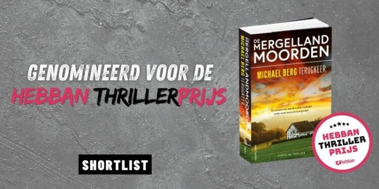 Michael Berg op de shortlist van de Hebban Thrillerprijs 2026!