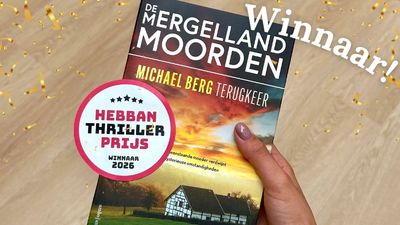 Michael Berg wint de Hebban Thrillerprijs 2026 met ‘Terugkeer’