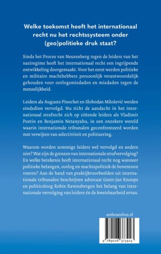 Leiders voor het gerecht - achterkant
