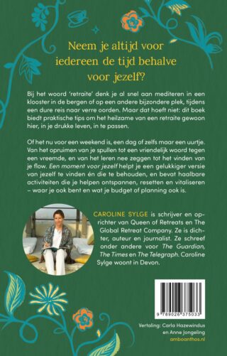 Een moment voor jezelf - achterkant