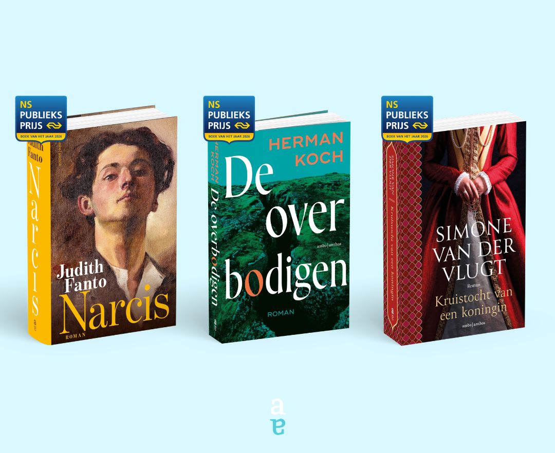 Drie boeken genomineerd voor NS Publieksprijs